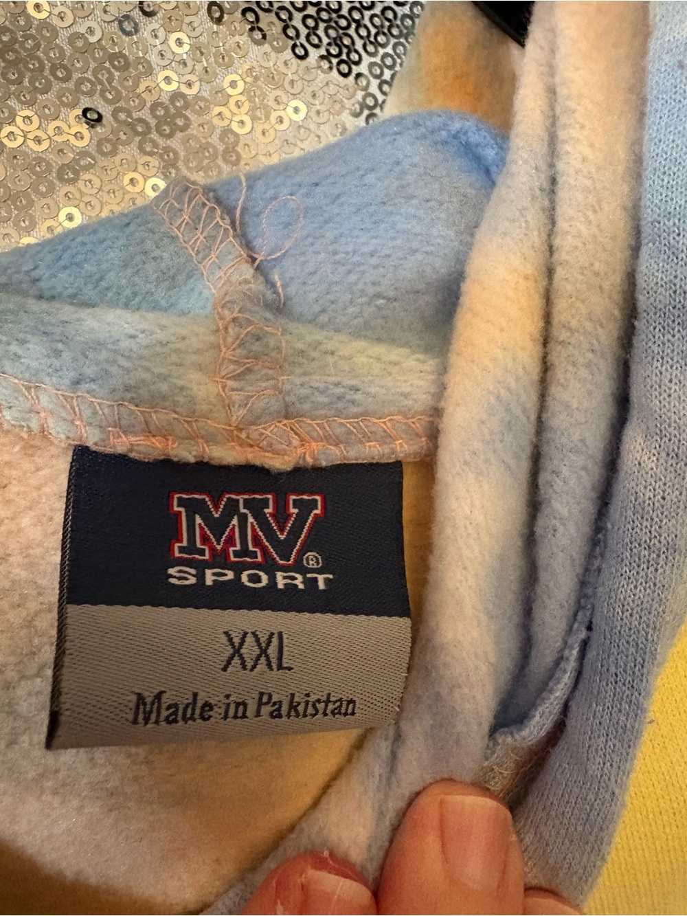 NWOT tye dye hoodie - Picture 3 of 4